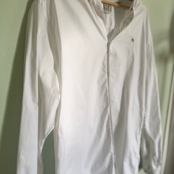 Scotch & Soda Classic White Shirt - Picture 5 of 17